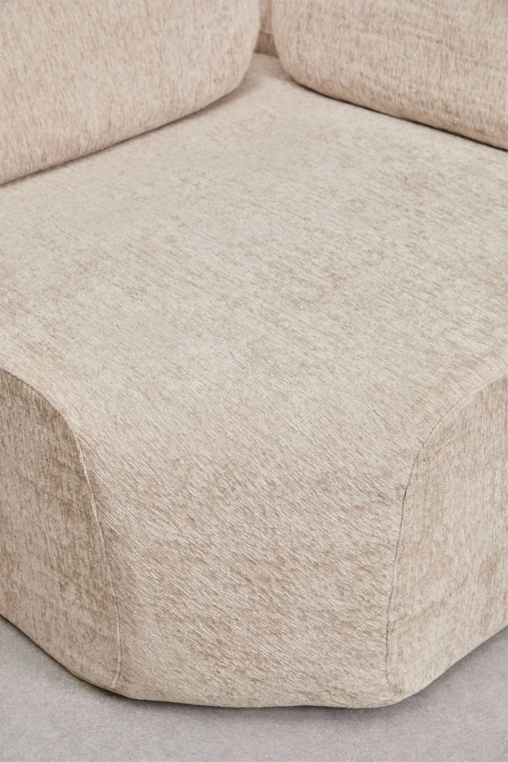 Merida 4-teiliges modulares Ecksofa mit rechter Récamiere
