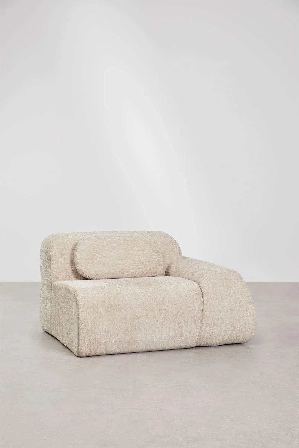 Merida 2-teiliges modulares Chenille-Sofa