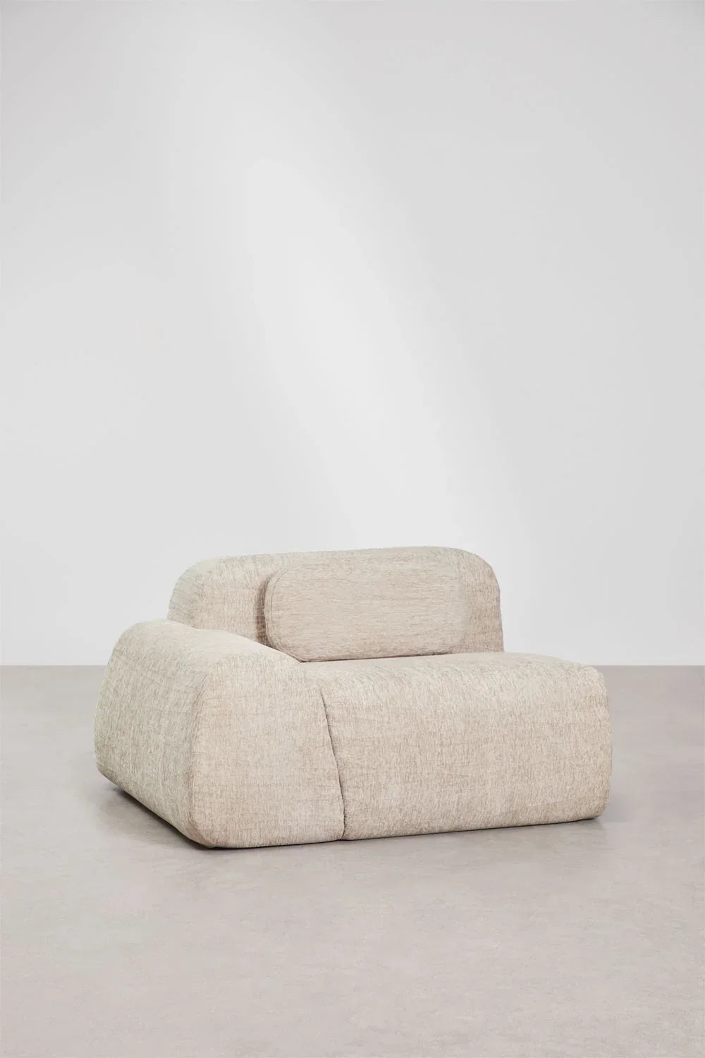 Merida 2-teiliges modulares Chenille-Sofa