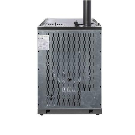 Pellet-Kaminofen mit Kochfunktion SAMANTHA Edelstahl – 11 kW