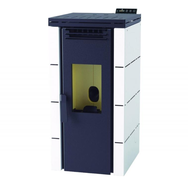 Pelletofen BP-100 mit Frontluftauslass – 4,0 bis 9,5 kW